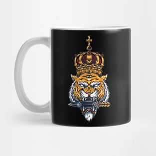 Tiger King Knife In Mouth Mug